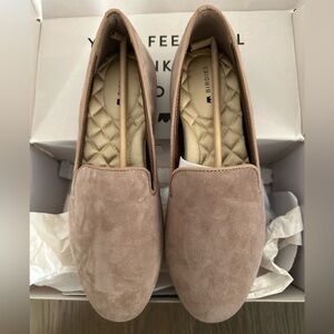 Birdies The Starling Suede Loafers Latte Size 7 NIB